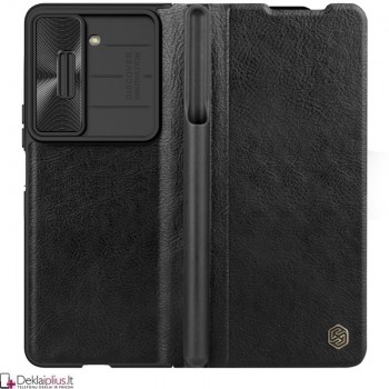 Nillkin Qin Pro odinis atverčiamas dėklas (Samsung Z Fold 5)